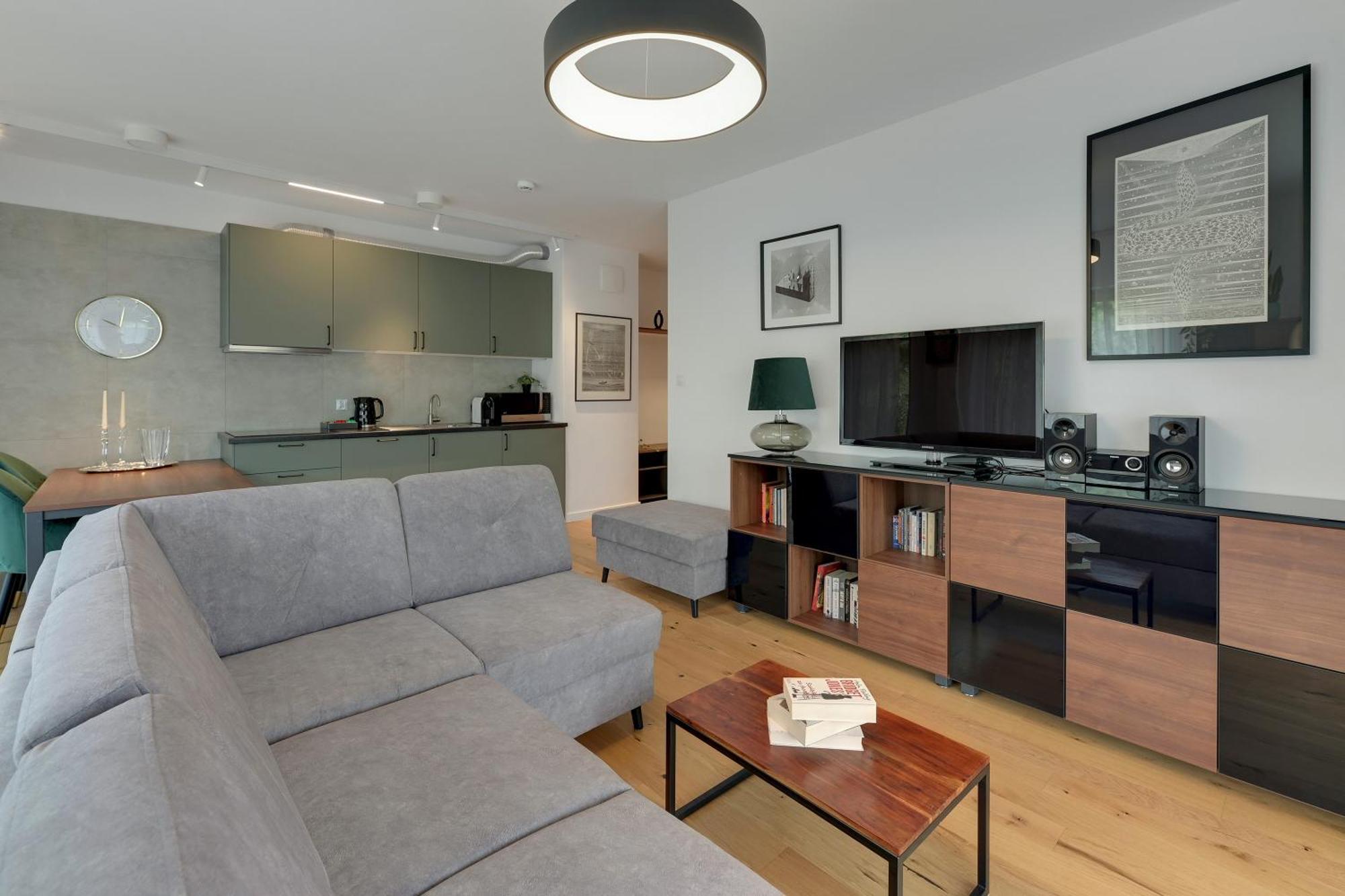 Nadmotlawie Riverside - Sauna, Gym & Parking By Downtown Apartments Гданьск Экстерьер фото