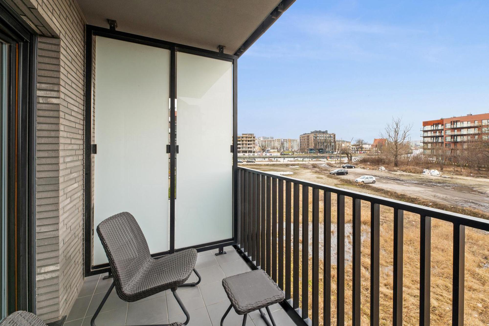 Nadmotlawie Riverside - Sauna, Gym & Parking By Downtown Apartments Гданьск Номер фото