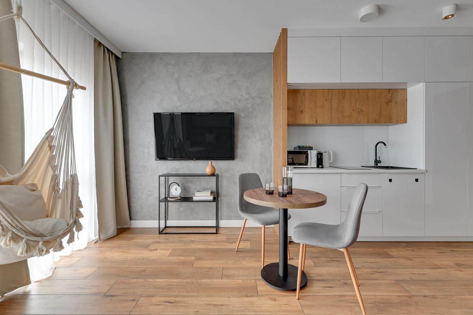 Nadmotlawie Riverside - Sauna, Gym & Parking By Downtown Apartments Гданьск Номер фото